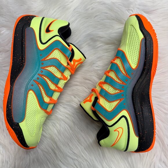 Nike KD 18 Clear Jade Liquid Lime Mens Basketball Shoes HV1993-301 NEW Multi Sz - Picture 2 of 4